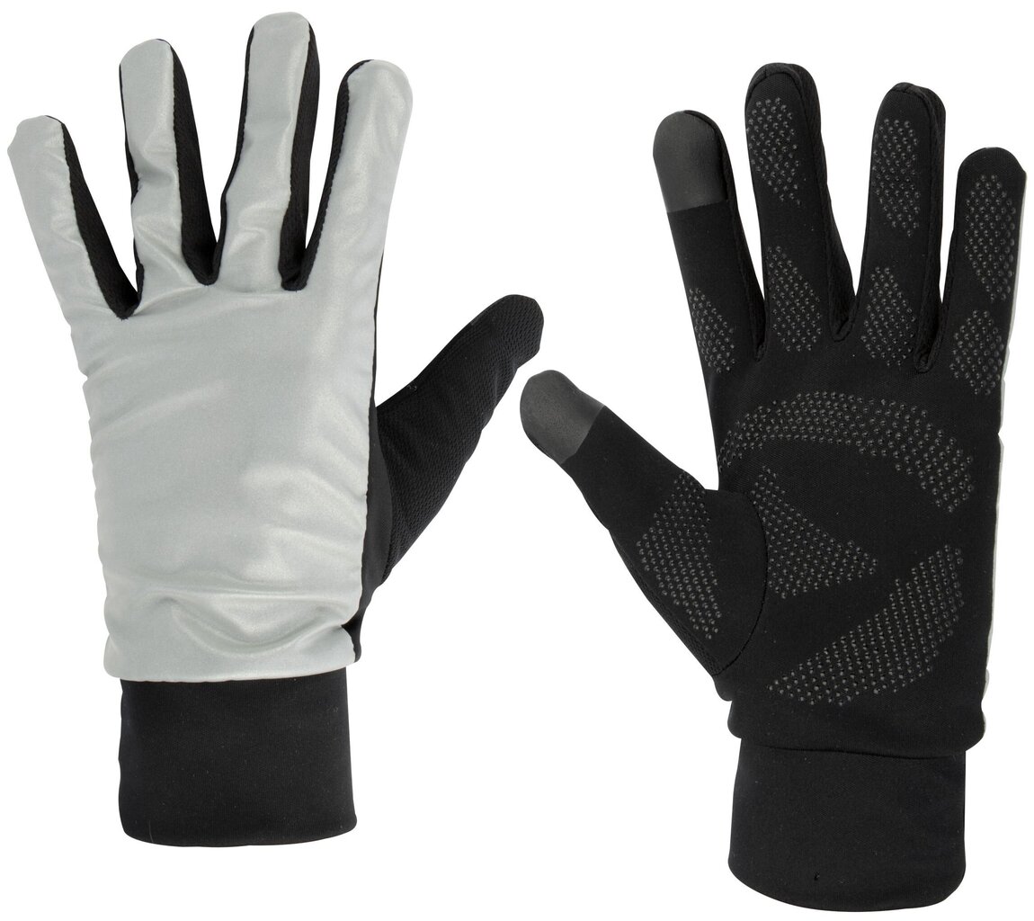 Treeningkindad Avento Sports Gloves Windproof Reflective, must hind ja info | Kindad naistele | hansapost.ee