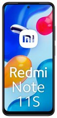 Xiaomi Redmi Note 11S 6/128GB 5G Midnight Black цена и информация | Мобильные телефоны | hansapost.ee