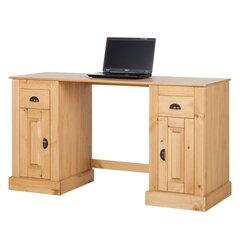 Письменный стол Notio Living Tommy 140, светло-коричневый цена и информация | Компьютерные, письменные столы | hansapost.ee