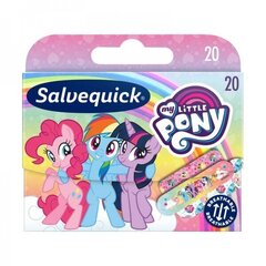 SALVEQUICK plāksteri bērniem My Little Pony 20gab. цена и информация | Аптечки | hansapost.ee