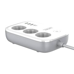 Smart Wi-Fi power strip LDNIO SEW3452 (white) hind ja info | Pikendusjuhtmed | hansapost.ee