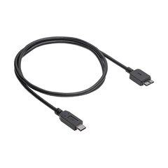 Akyga cable USB AK-USB-44 micro USB B (m) / USB type C (m) ver. 3.1 1.0m hind ja info | Mobiiltelefonide kaablid | hansapost.ee
