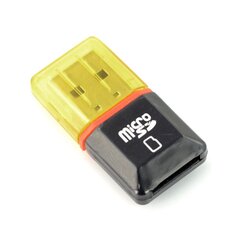 Универсальный кардридер microSD с интерфейсом USB 2.0 цена и информация | Адаптеры и USB-hub | hansapost.ee