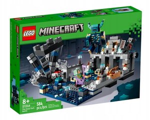 Lego Minecraft 21246 Battle in the Dark Depths price and information | Klotsid ja konstruktorid | hansapost.ee