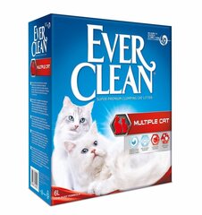 Наполнитель для кошачьего туалета Ever Clean Multiple Cat, 6 л цена и информация | Наполнители для туалета | hansapost.ee