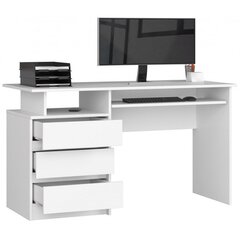 Письменный стол CLP 135, белый цена и информация | Компьютерные, письменные столы | hansapost.ee