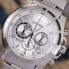 Мужские часы Citizen Chronograph AN8200-50A цена и информация | Мужские часы | hansapost.ee