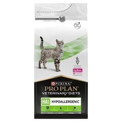 Kuivtoit kassidele Purina Pro Plan Veterinary Diets Hypoallergenic, 1,3 kg price and information | Kassi kuivtoit ja kassikrõbinad | hansapost.ee