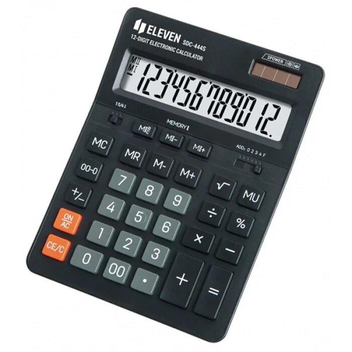 Kalkulaator Eleven SDC-444S, 12 numbrit цена и информация | Kirjatarvikud | hansapost.ee