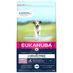 Kuivtoit kutsikatele Eukanuba kalaga, 3 kg цена и информация | Сухой корм для собак | hansapost.ee