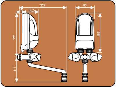 Dafi POZ03139 boiler hind ja info | Veeboilerid | hansapost.ee