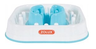 Aeglase söömise kauss Zolux, valge/sinine, 1,6 l hind ja info | Zolux Koerad | hansapost.ee