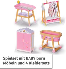 Nuku mööbli komplekt "Baby Born Minis" hind ja info | Mänguasjad tüdrukutele | hansapost.ee