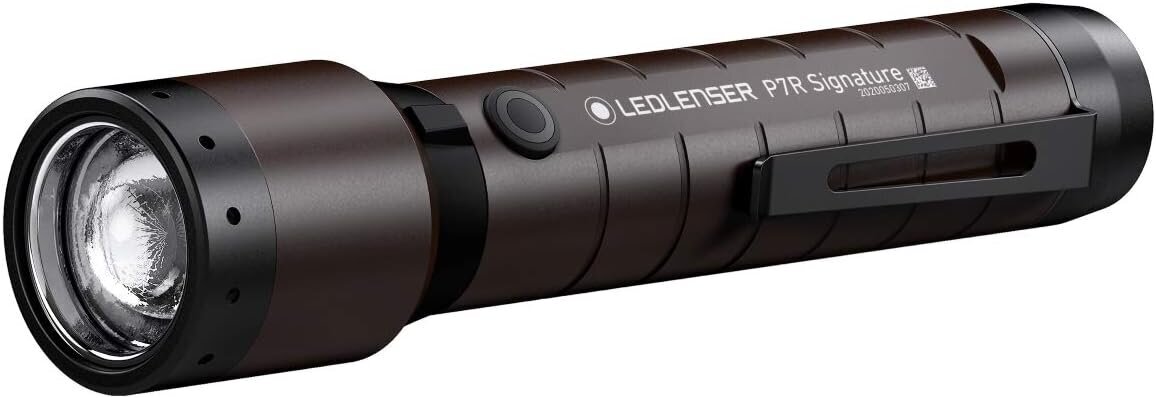 Ledlenser, P7R signatuur, LED -taskulamp, 2000 luumenit, akuga, laetav, veekindel, fookus, valgusvahemik 330 meetrit, valgust kuni 90 tundi, magnetilise laadimiskaabliga, espresso pruun hind ja info | Taskulambid, pealambid ja prožektorid | hansapost.ee