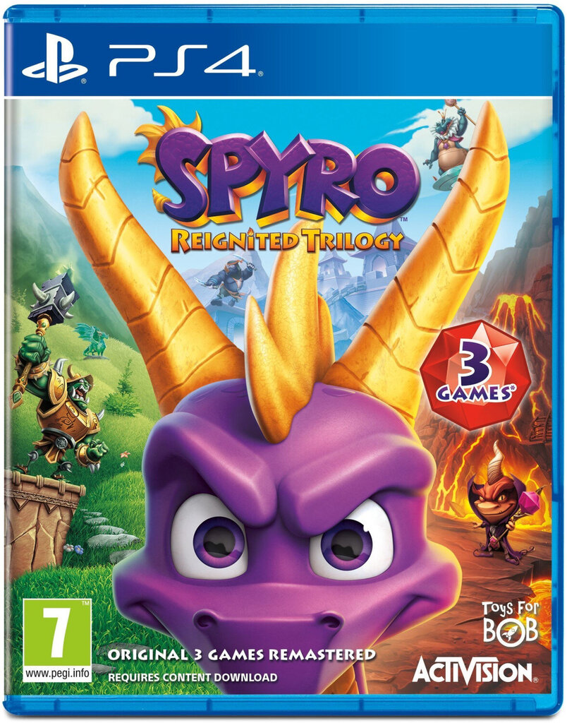 Spyro Reignited Trilogy PS4 hind ja info | Konsooli- ja arvutimängud | hansapost.ee