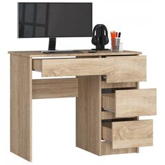Письменный стол NORE A7, правый вариант, цвета дуба цена и информация | Компьютерные, письменные столы | hansapost.ee