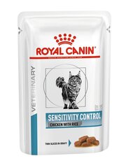 Konserv kassidele Royal Canin Sensitivity Control kana ja riisiga, 12x85 g цена и информация | Консервы для собак | hansapost.ee