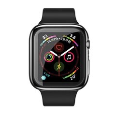 Usams IW486BH03 TPU 360 градусов Защитный чехол (0.8мм) для смарт часов Apple Watch 4 (44мм) Прозрачный цена и информация | Аксессуары для смарт-часов и браслетов | hansapost.ee