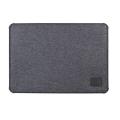 UNIQ etui Dfender laptop Sleeve 16" czarny|charcoal black цена и информация | Рюкзаки, сумки, чехлы для компьютеров | hansapost.ee