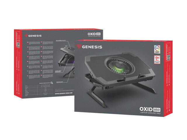 Genesis OXID 850 цена и информация | Sülearvuti tarvikud | hansapost.ee