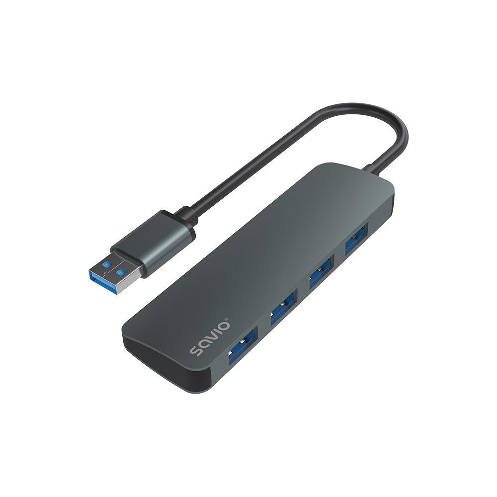 Savio AK-53 4-Port USB 3.1 Gen 1 цена и информация | USB adapterid ja jagajad | hansapost.ee