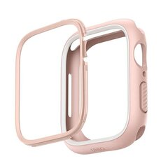 UNIQ etui Moduo Apple Watch Series  4|5|6|7|8|SE 44|45mm różowy-biały|blush-white цена и информация | Аксессуары для смарт-часов и браслетов | hansapost.ee