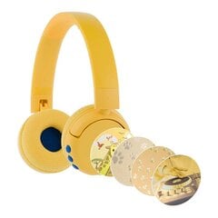 BuddyPhones kids headphones wireless POPFun (Yellow) цена и информация | Наушники | hansapost.ee