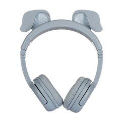 BuddyPhones kids headphones wireless Play Ears Plus dog (Blue) цена и информация | Наушники | hansapost.ee