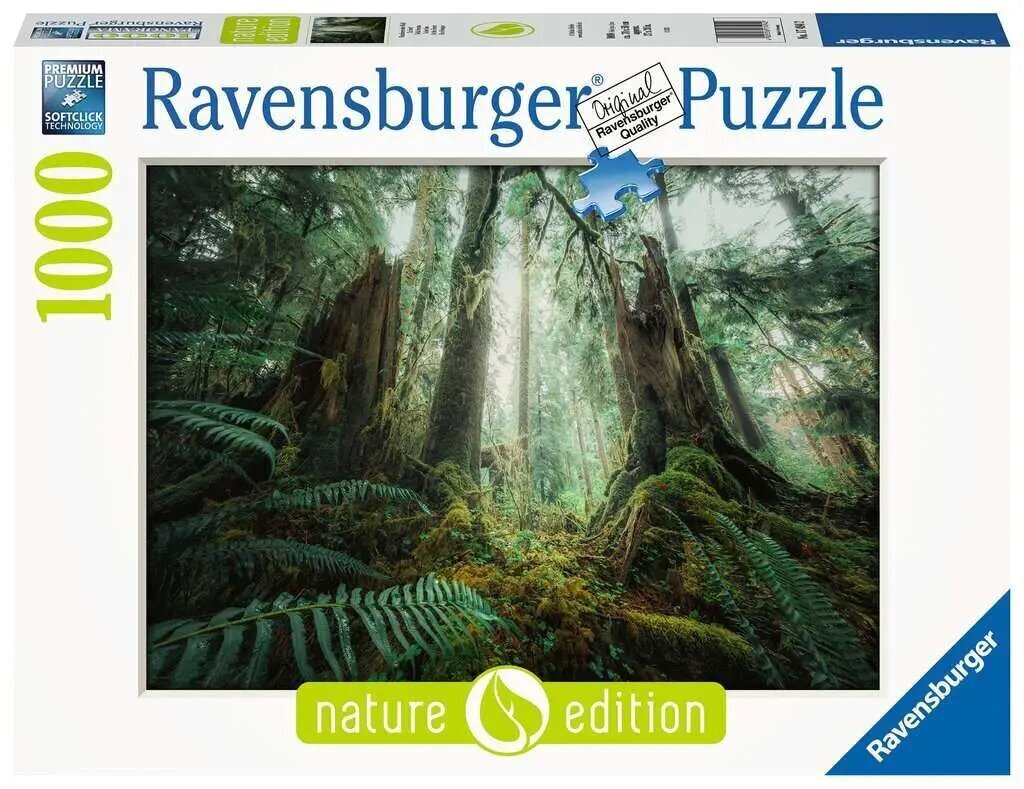 Pusle Ravensburger Forests, 1000 tk. цена и информация | Pusled lastele ja täiskasvanutele | hansapost.ee