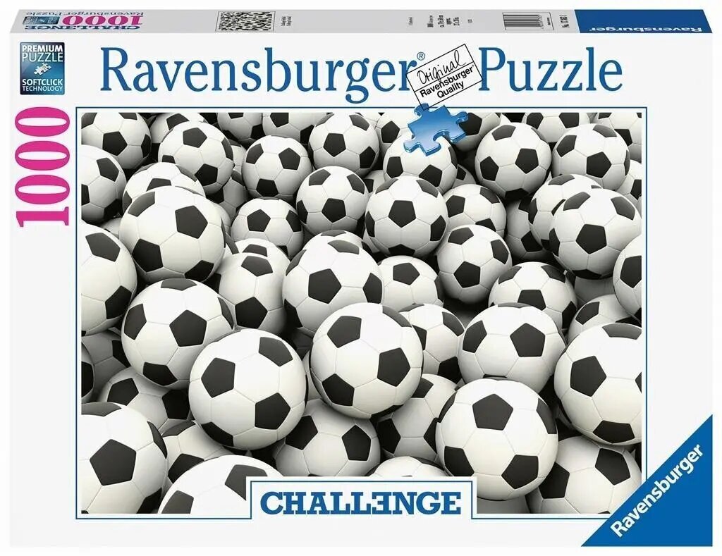 Dėlionė Ravensburger Futbolas, 1000 d. цена и информация | Pusled lastele ja täiskasvanutele | hansapost.ee