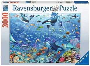 Пазл Ravensburger 3000 деталей Подводный мир цена и информация | Пазлы | hansapost.ee
