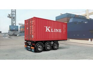 Italeri - 20' Container Trailer, 1/24, 3887 hind ja info | Klotsid ja konstruktorid | hansapost.ee