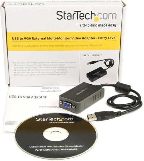 StarTech USB2VGAE2 цена и информация | USB adapterid ja jagajad | hansapost.ee