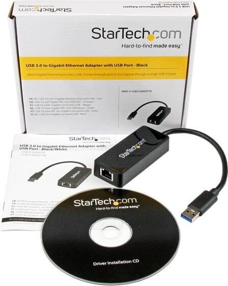 StarTech USB31000SPTB цена и информация | USB adapterid ja jagajad | hansapost.ee