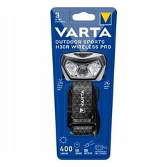 Аккумуляторный налобный фонарь Varta H30R PRO Wireless 18650 цена и информация | Фонарики, прожекторы | hansapost.ee