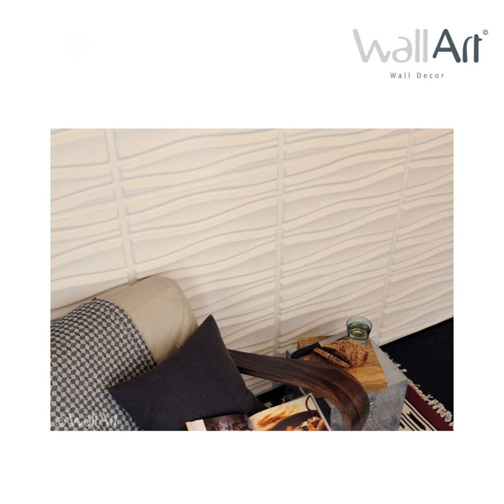 WallArt 3D seinapaneelid, jooned, 12 tk, GA-WA04 цена и информация | Seinaplaadid ja keraamilised plaadid | hansapost.ee