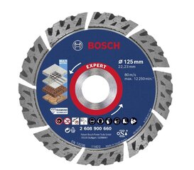 Bosch lõikeketas, 125 mm hind ja info | Elektrilised saed, ketassaed ja tarvikud | hansapost.ee