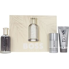 Набор косметики Hugo Boss для мужчин: парфюм EDP, 100 мл + дезодорант, 75 мл + гель для душа, 100 мл цена и информация | Масла, гели для душа | hansapost.ee