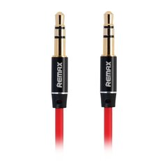 Remax RL-L200 Premium AUX Cable 3.5 mm -> 3.5 mm 2 m Red hind ja info | Juhtmed ja kaablid | hansapost.ee