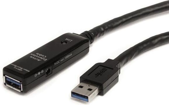 StarTech USB3AAEXT3M цена и информация | Mobiiltelefonide kaablid | hansapost.ee