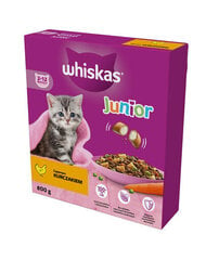 Whiskas для молодых кошек с курицей, 5х800 г цена и информация | Сухой корм для кошек | hansapost.ee