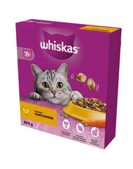Whiskas для пожилых кошек с курицей, 5х800 г цена и информация | Сухой корм для кошек | hansapost.ee
