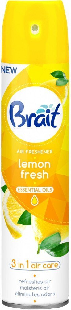 Õhuvärskendaja Brait "Lemon", 300 ml цена и информация | Õhuvärskendajad | hansapost.ee