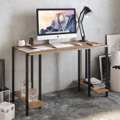 Письменный стол Reader, коричневый/черный цена и информация | Компьютерные, письменные столы | hansapost.ee