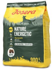 Josera Nature Energetic aktiivsetele koertele, 5x900 g цена и информация | Сухой корм для собак | hansapost.ee