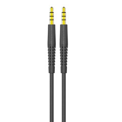 AUX cable mini jack 3.5mm to mini jack 3.5mm Budi, 1m (black) цена и информация | Borofone 43757-uniw | hansapost.ee