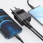 Mcdodo telefonilaadija, kiire, USB, USB-C, 20W, Iphone'ile, universaalne, must цена и информация | Laadijad mobiiltelefonidele | hansapost.ee