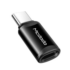 Переходник Mcdodo 8-pin на Type-C черный OT-7700 цена и информация | Адаптеры и USB-hub | hansapost.ee