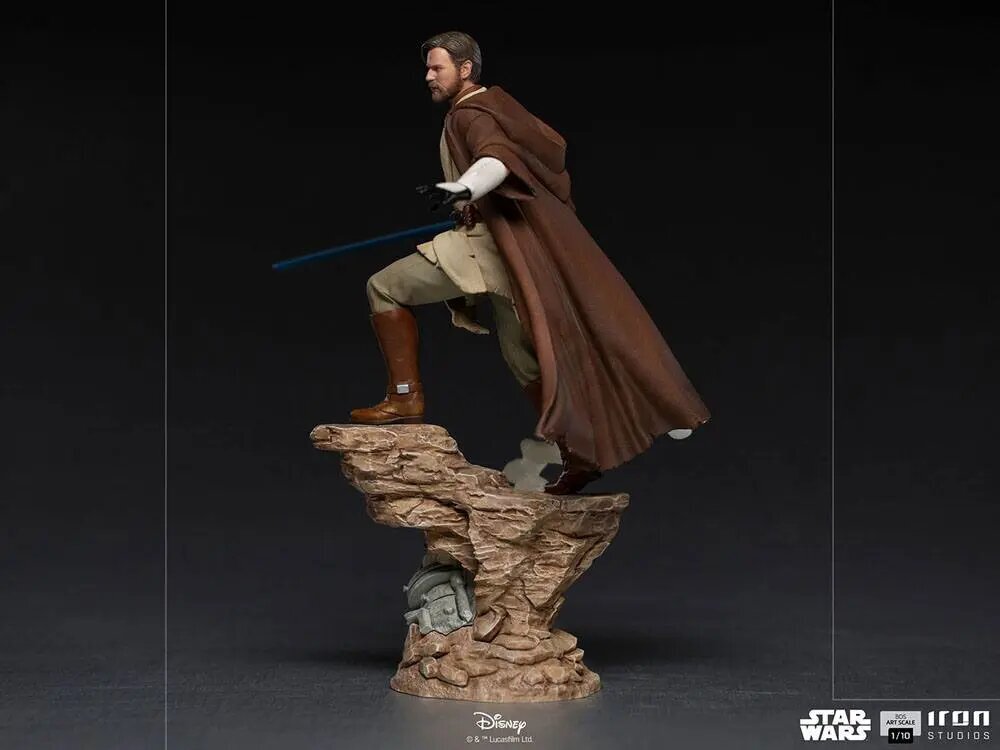 Kuju Star Wars Deluxe BDS 1/10 Obi-Wan Kenobi 28 cm цена и информация | Fännitooted mänguritele | hansapost.ee