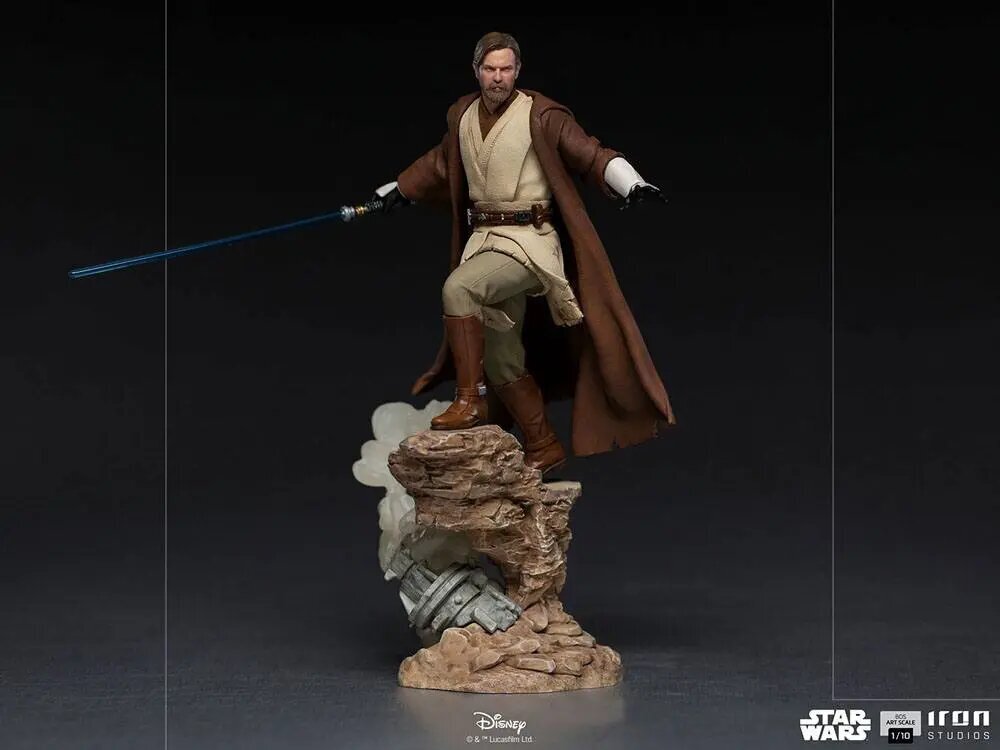 Kuju Star Wars Deluxe BDS 1/10 Obi-Wan Kenobi 28 cm цена и информация | Fännitooted mänguritele | hansapost.ee